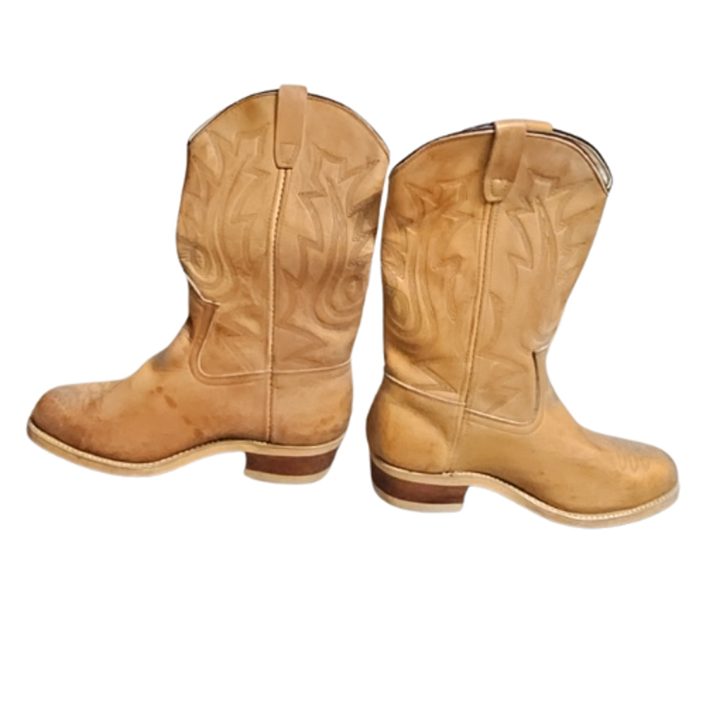 Lehigh Safety Western Boots Leather Not Worn Size 10 EE Mens Tan